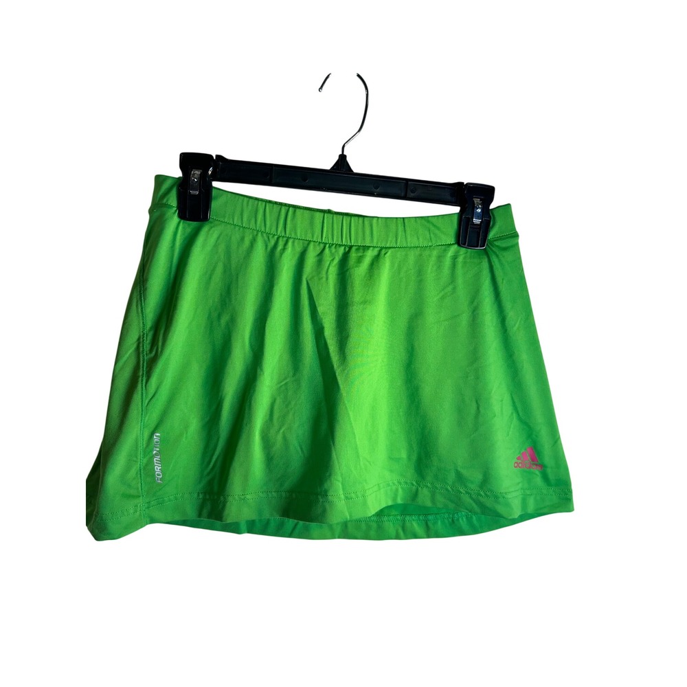 Adidas Barricade Tennis Skort Small Green Pink Climalite Formotion Womens